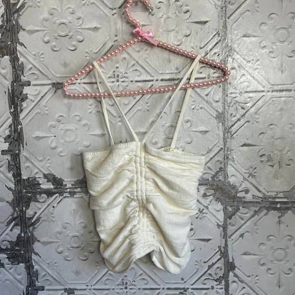 Pilcro Anthropologie rucched tank - Picture 4 of 4